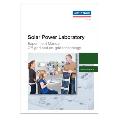 Experiment Manual Solar Power Laboratory 