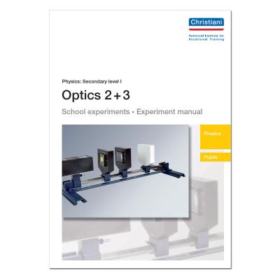 Experiment Instructions Optics 2 & 3 (6 Pieces) 